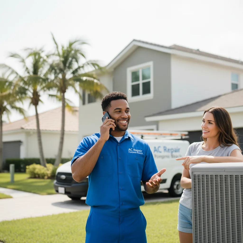 AC Repair Pompano Beach customer support in Forest Hills